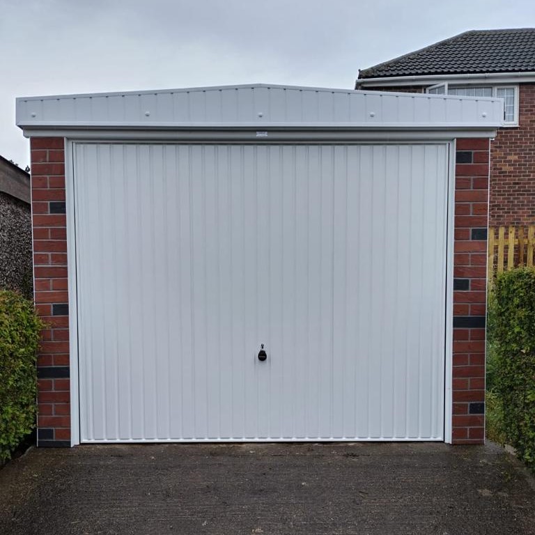 Metal Up + Over Garage Doors